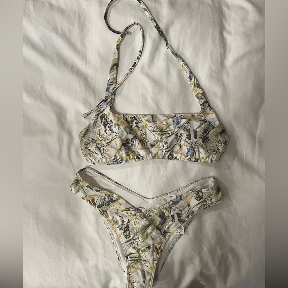 Abercrombie & Fitch Floral Print Bikini - Matching Top & Bottom